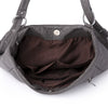 Washed Soft Leather Women's Large-capacity Handbag