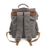 Vintage canvas backpack