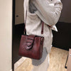 Frosted diagonal cross bag