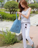 Korean denim Wash Bag Fashion Bag