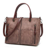 Vintage PU Shoulder Bag Female Causal Totes