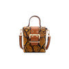 Fashion snake pattern hand bag