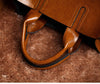 Simple leather versatile one-shoulder messenger bag