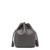 Sheepskin Hand Woven Vintage Bucket Bag