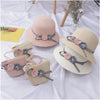 Children's Summer Hat And Sunshade Bag Set