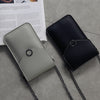 Women's new transparent touch screen retro trend mobile phone bag