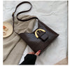 Hong Kong style retro crossbody small square bag