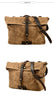 Men's canvas shoulder bag