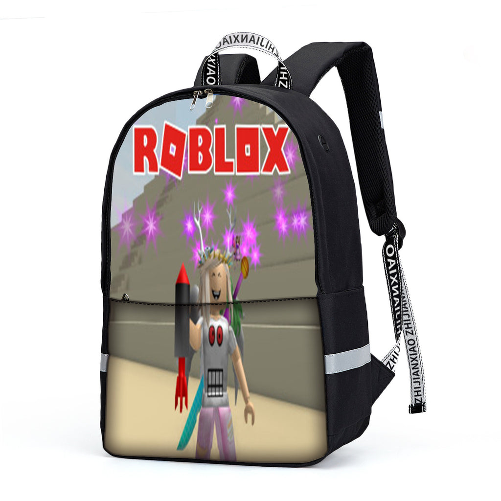 New Roblox Game 3-Piece Large Capacity Backpack