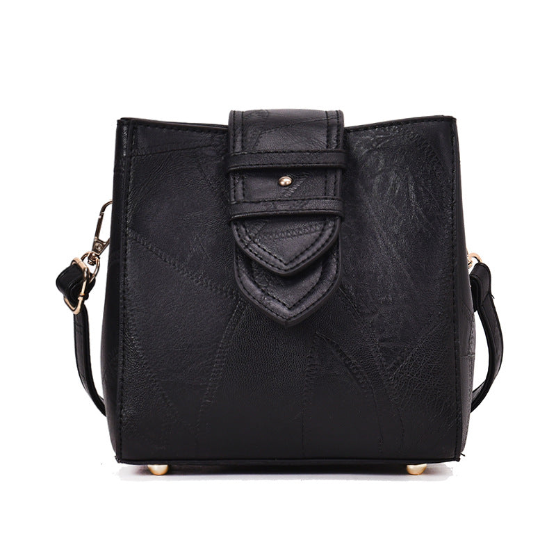 Frosted diagonal cross bag