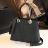 Simple leather bag with one shoulder