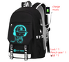 Men's Backpack Voice-activated Charging Listening Luminous