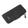 Long buckle ladies wallet clutch