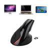 Wireless vertical vertical rechargeable battery mouse ergonomic grip mouse