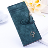 Ladies umbrella wallet female long zipper wallet Korean version of the multi-handle bag Taobao AliExpress through the scrub wallet