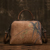 Retro female bag female first layer cowhide