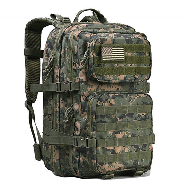 Mountaineering trekking army fan backpack