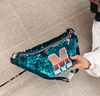 Fanny Pack Korean Children 2021 New Trend Sequins Mini Shoulder