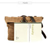 Men's canvas shoulder bag