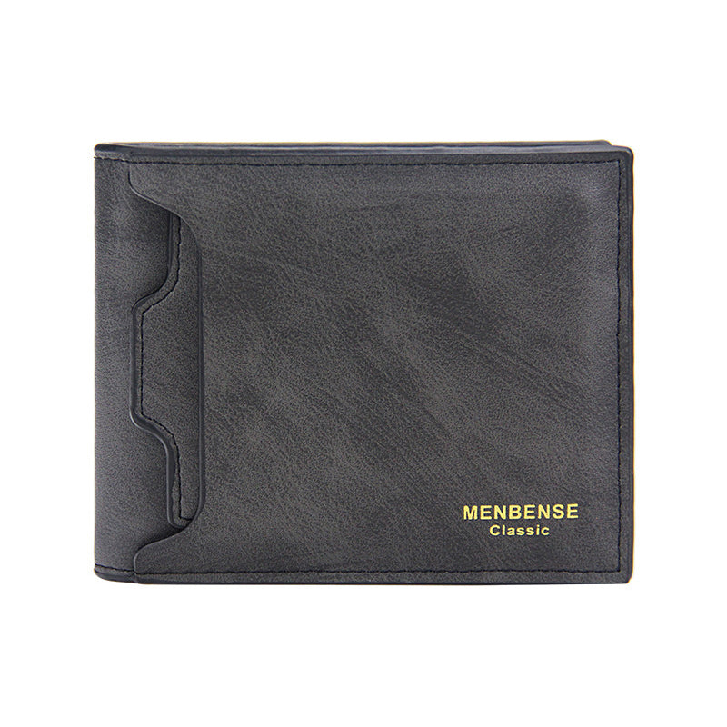 Multi-card men's short wallet