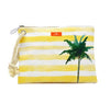 Women's Wet Bikini Clutch Bag Brand Designer Fashion Stripe Lady's Handbag Flamingo Hemp Rope Beach Bags Bolsa Feminina