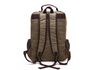 New Men Canvas Backpack Shoulder Bag Students Leisure Bag Computer Bag School Mochila Teenagers 15inch Laptop Rucksack