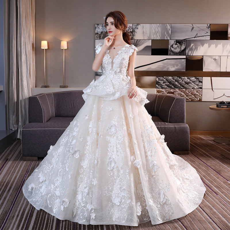 Bride wedding dress