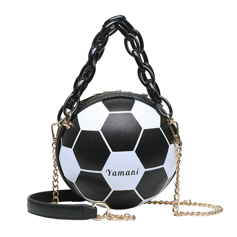 Women's football basketball crossbody bag