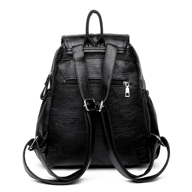 Women's Fashion Large Capacity Backpack Leisure Travel Bag Trend