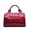 Fashion embossed mobile handbag