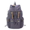 Leisure backpack large capacity canvas bag