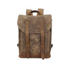 Source point batik canvas backpack