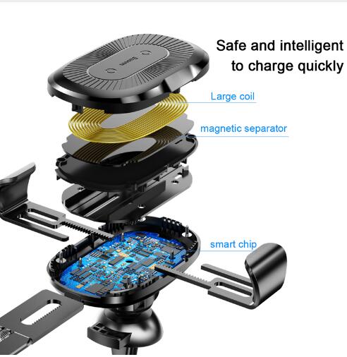 Gravity Bracket Wireless Charging Car Two-in-one Wireless Charging Bracket Charger