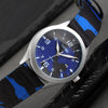 Sport Camo Nylon Strap Automatic Mechanical Watch