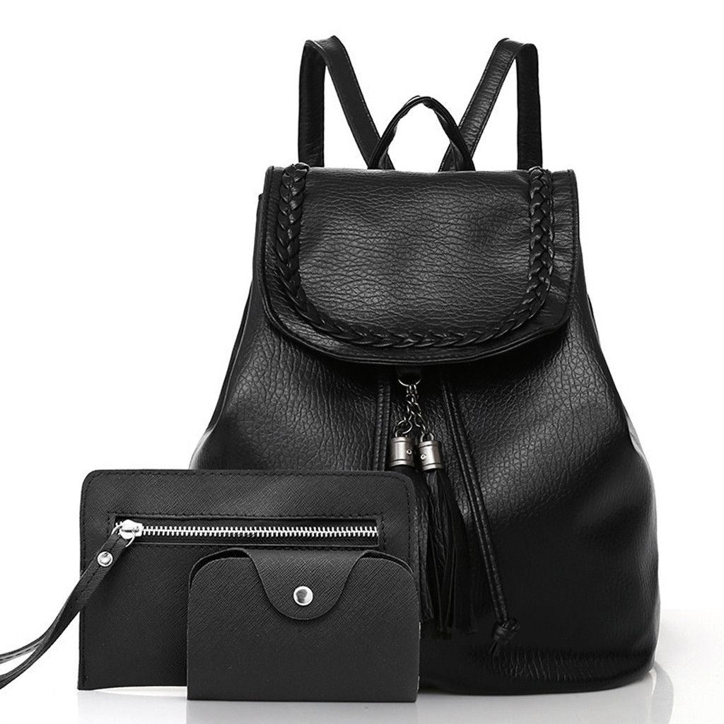 Women's three-piece backpack