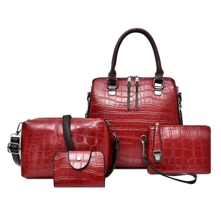 One shoulder bag zipper messenger bag