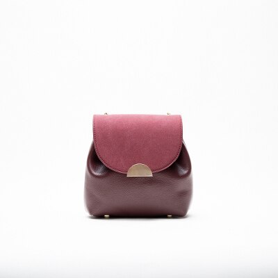 French Niche Design Chain Shoulder Messenger Bucket Bag