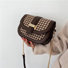 Fashion Chain Crossbody Bag All-Match Ins Woolen Saddle Bag