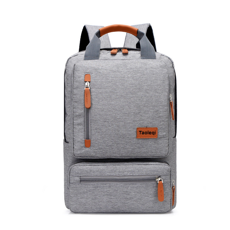 Laptop Female Student Schoolbag Men's Business And Leisure Travel Backpack