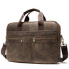 Business Leather Briefcase Men's Foreign Trade First Layer