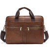 Business Leather Briefcase Men's Foreign Trade First Layer