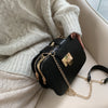 Fashion Women's Shoulder Messenger Chain Small Square Bag