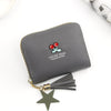 Small Flower Clutch Bag Girl Coin Purse Zipper Bag Female Wallet