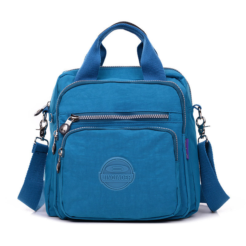 Multifunctional Water-Repellent Nylon Backpack