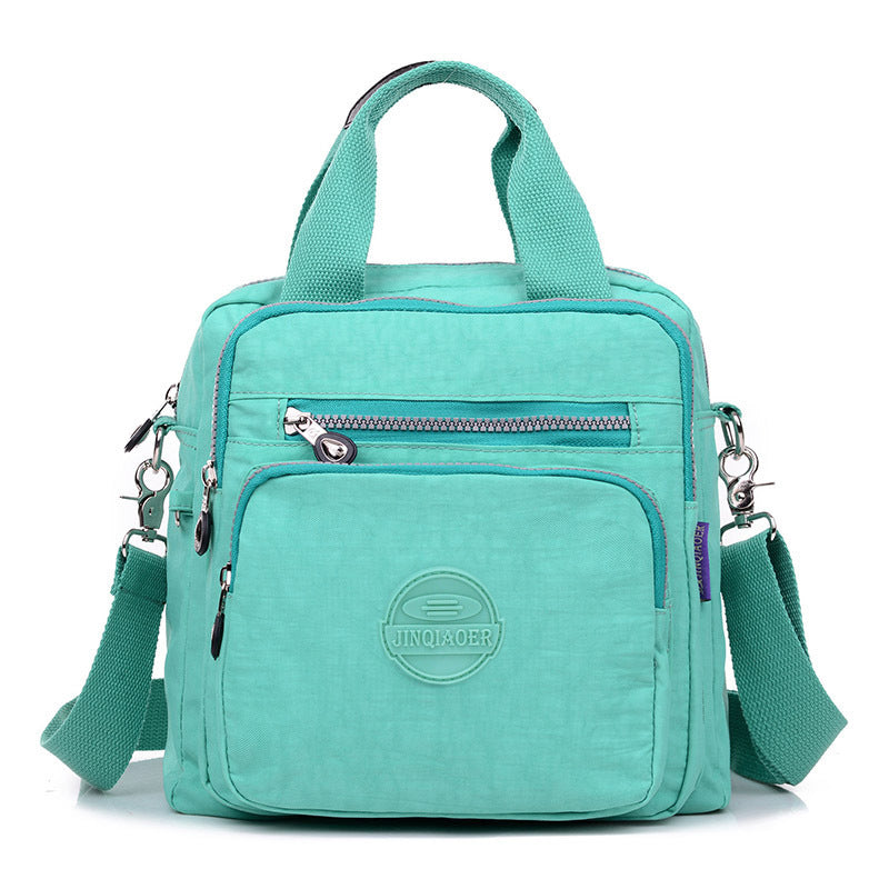 Multifunctional Water-Repellent Nylon Backpack