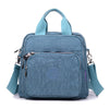 Multifunctional Water-Repellent Nylon Backpack