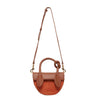 Trendy Color Matching Twisted Rope Knot Shoulder Messenger Bag