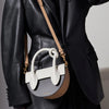 Trendy Color Matching Twisted Rope Knot Shoulder Messenger Bag