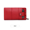 Xiangyin Leather Phone Wallet Women Long Clutch Multifunctional Soft Leather Zipper