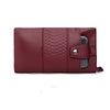 Xiangyin Leather Phone Wallet Women Long Clutch Multifunctional Soft Leather Zipper